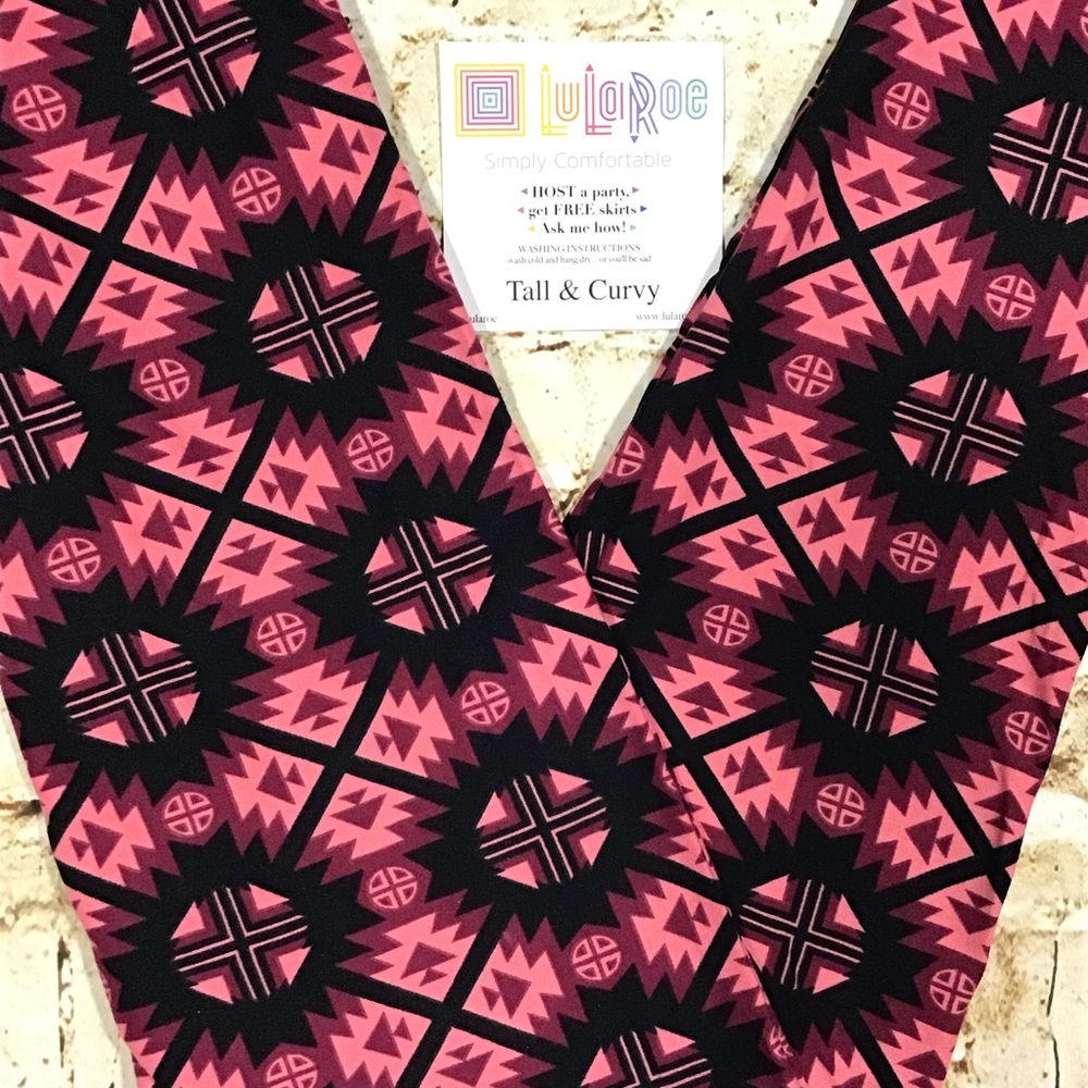 Leggings LuLaRoe TC 12-18 Aztec New In Package!